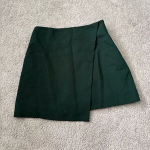 Abercrombie & Fitch Dark Green Mini Skirt